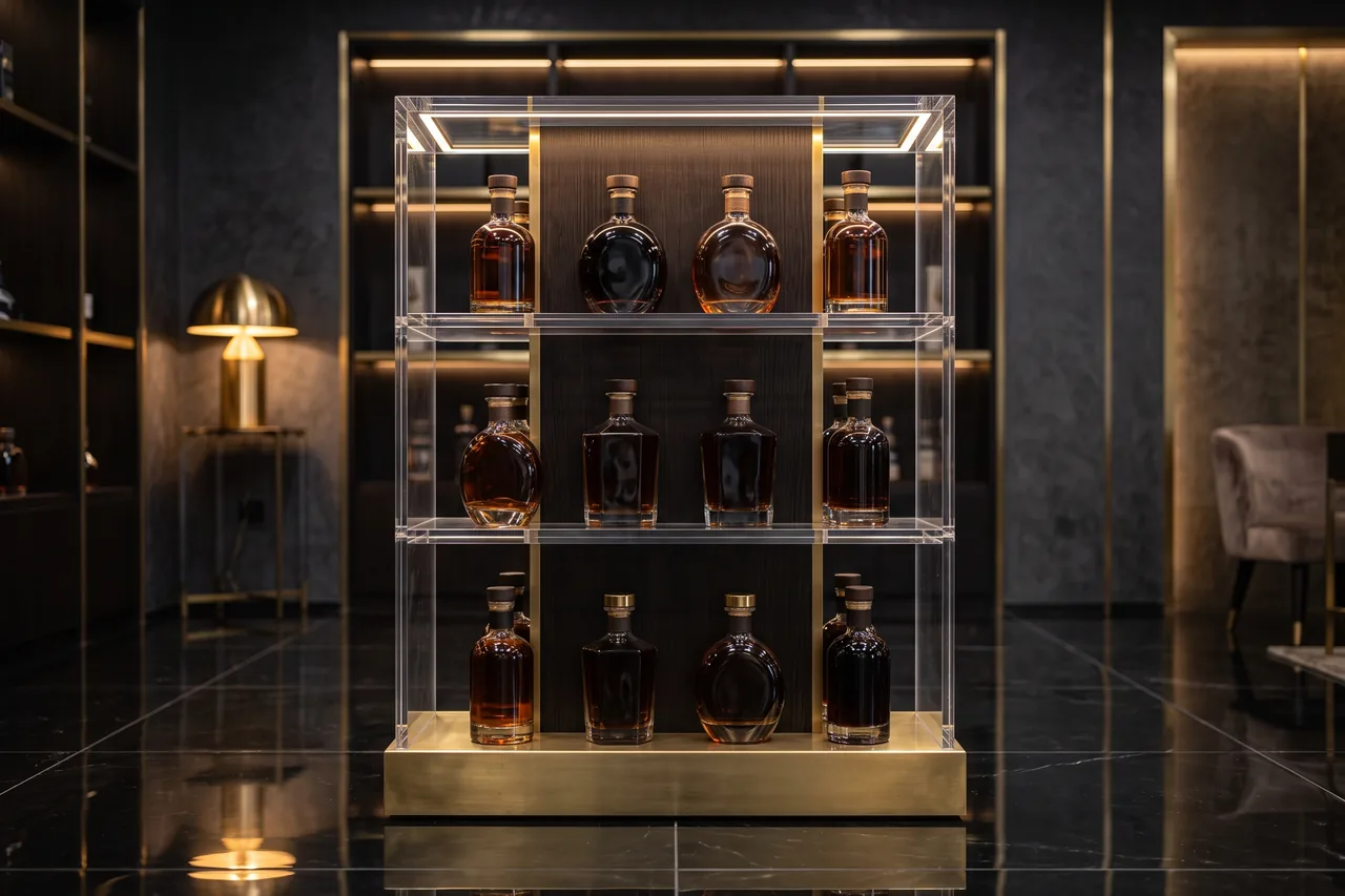 Wizualizacja — Standy reklamowe z plexi